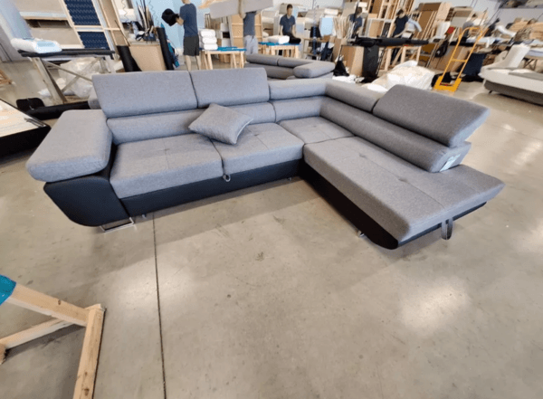 Anton Corner Sofa Bed With Storage Space - Image 7