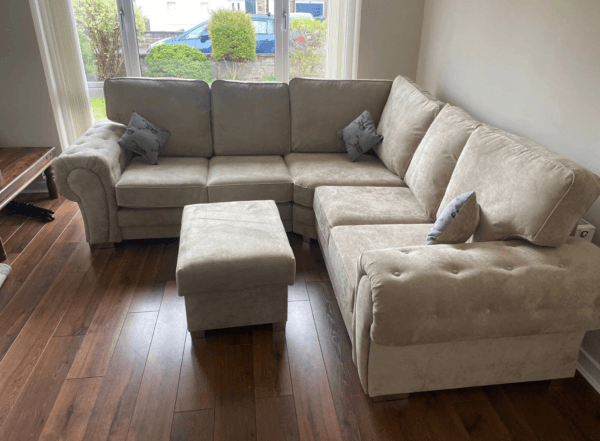 Verona Corner High Back Cushions Extendable Design - Image 11