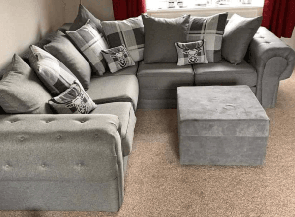 Verona Corner Sofas Extendable Scatter Back Design - Image 5