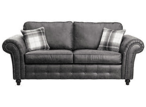 Oakland Leather 3 and 2 Seater Sofa Set - Image 14