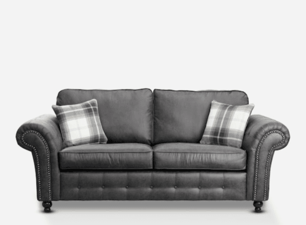 Oakland Leather 3 and 2 Seater Sofa Set - Image 15