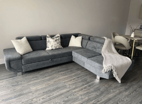 Artic Corner Sofa Bed With Storage Space - Image 7