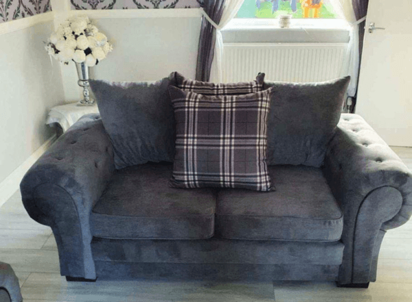 Verona 3 and 2 seater scatter back sofas - Image 22