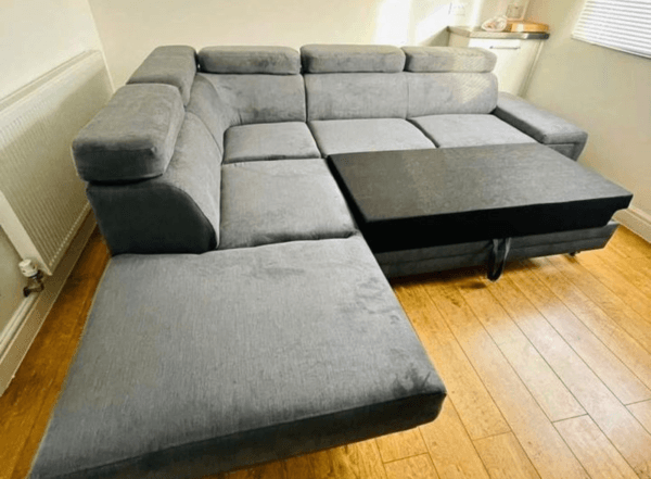 Artic Corner Sofa Bed With Storage Space - Image 10