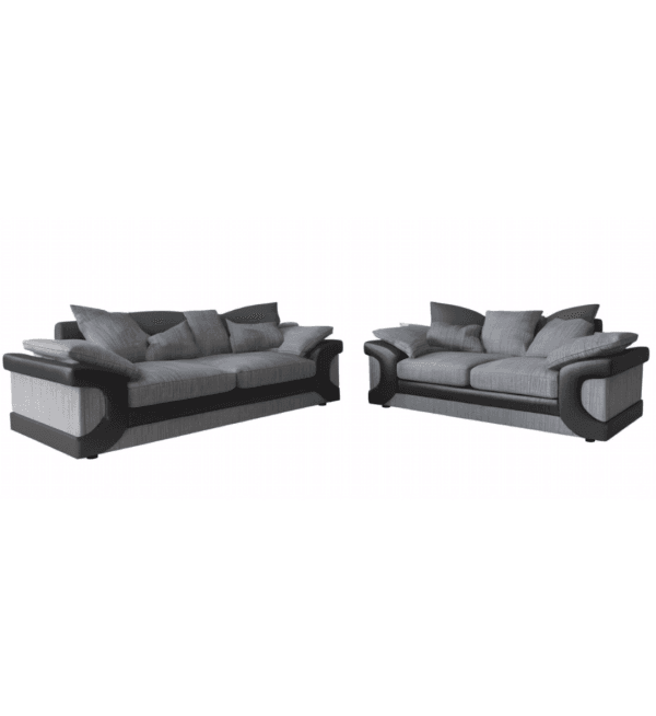Dino 3 and 2 Seater Sofas Cord Fabric Design