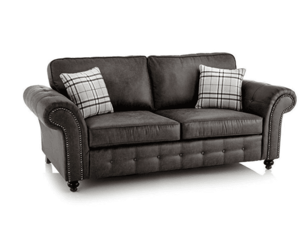 Oakland Leather 3 and 2 Seater Sofa Set - Image 10