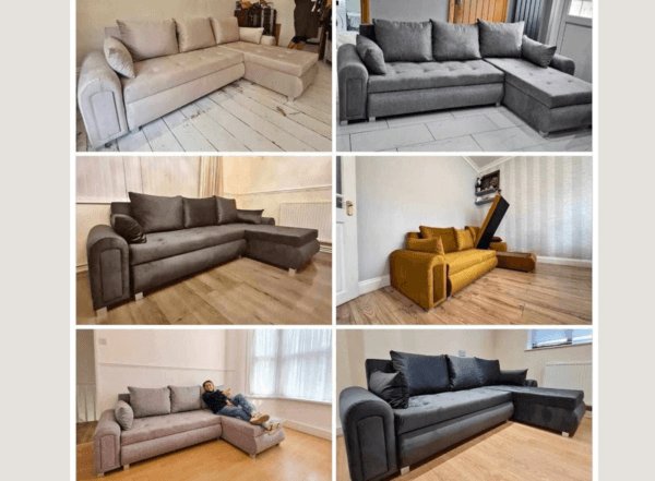 Modern Berlin Sofa Bed with Storage Option - Image 15
