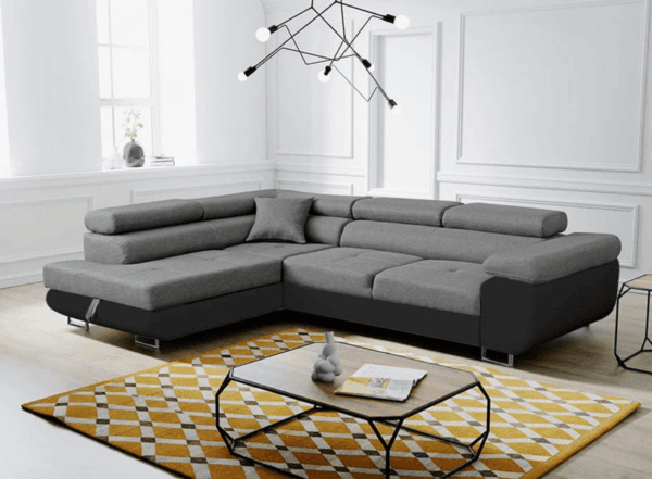 Anton Corner Sofa Bed With Storage Space - Image 5