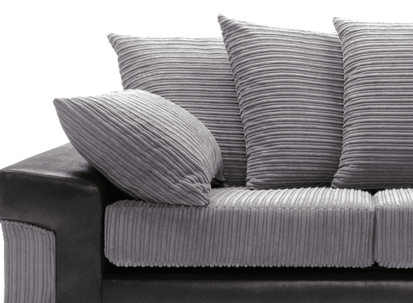 Dino 3 and 2 Seater Sofas Cord Fabric Design - Image 5