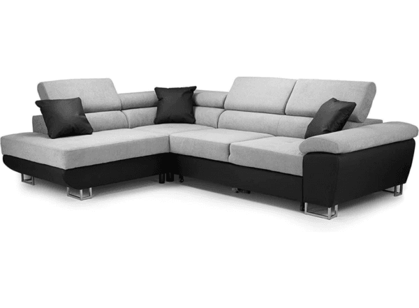 Anton Corner Sofa Bed With Storage Space - Image 3