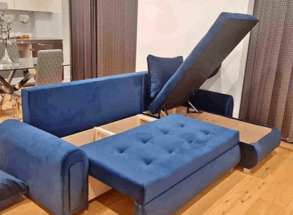 Modern Berlin Sofa Bed with Storage Option - Image 10