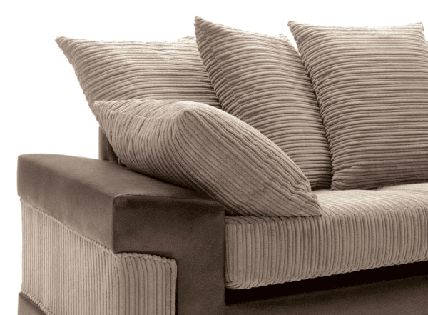 Dino 3 and 2 Seater Sofas Cord Fabric Design - Image 8