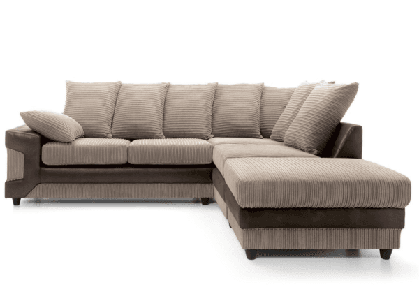 Dino Corner Sofa Stylish Cordary Fabric Design - Image 9