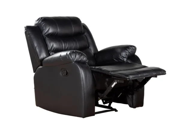Roma Corner Leather Recliner Grey, Black, Brown - Image 10
