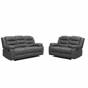 Roma 3 and 2 Seater Leather Recliner with Armchair