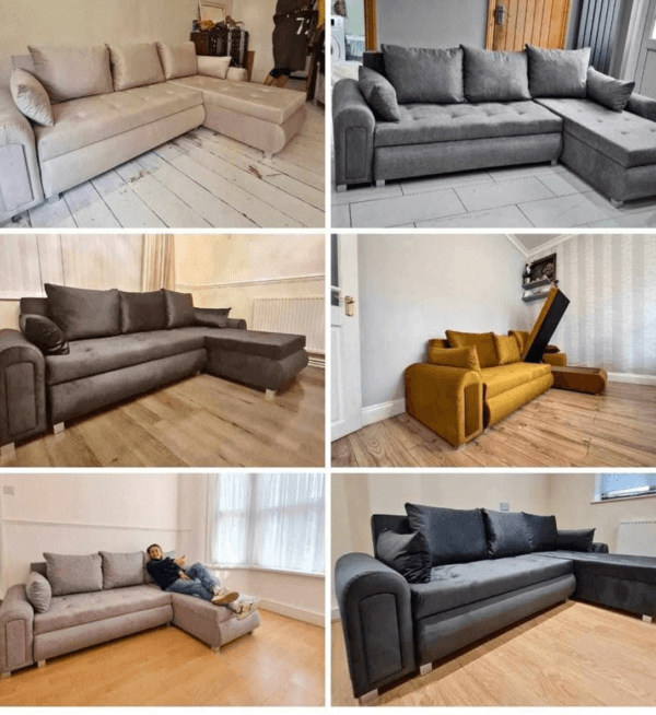 Modern Berlin Sofa Bed with Storage Option