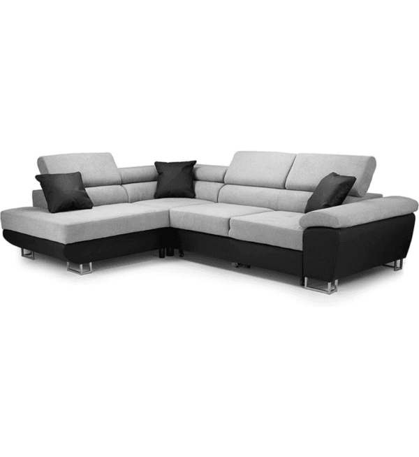 Anton Corner Sofa Bed With Storage Space