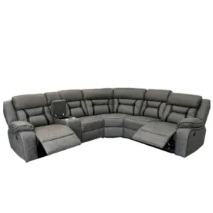 Nova Corner Electric Recliner Real Leather Sofa