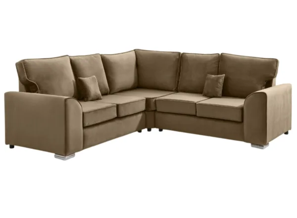 Stylish Dylan Corner Sofa With Fullback Cushions - Image 8